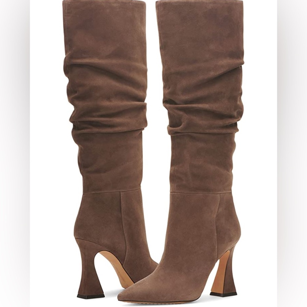 Vince Camuto Brown Heeled Boots